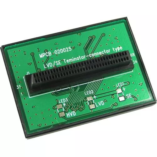 InLine® SCSI U320 LVD/SE Terminator intern 68pol mini Sub D Buchse T-Form