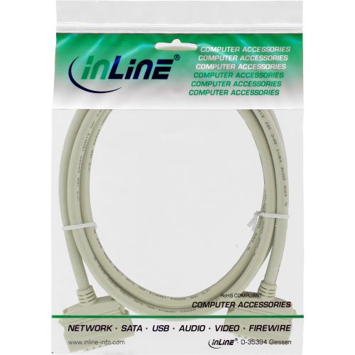 Preview: InLine® SCSI II Kabel 50pol mini Sub D Stecker Stecker 2m