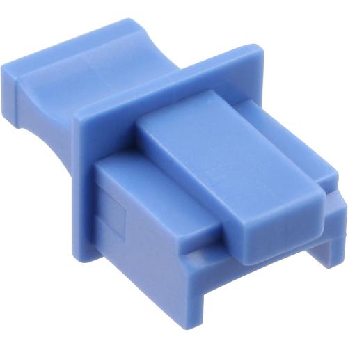 Preview: RJ45 Staubschutzkappen – blau – 100er Pack – für Netzwerkbuchsen