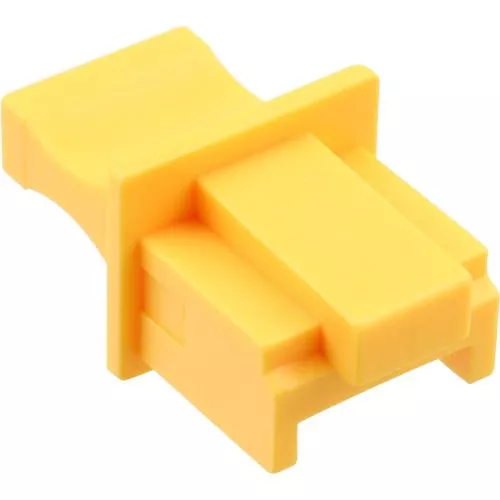 InLine® Staubschutz für RJ45 Buchse Farbe: gelb 100er Pack