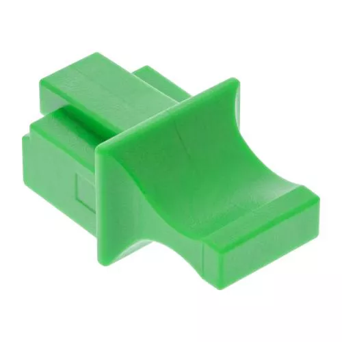 InLine® Staubschutz für RJ45 Buchse Farbe: grün 10er Blister