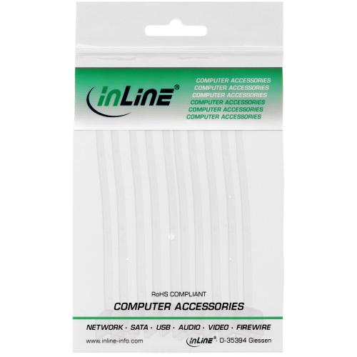 10er Pack InLine® Staubschutz für LWL LC-Stecker