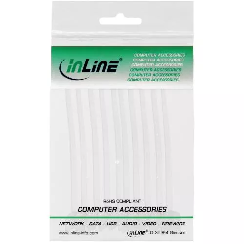 10er Pack InLine® Staubschutz für LWL LC-Stecker