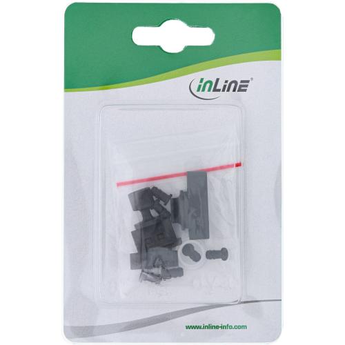 Preview: Audio/Video Staubschutz-Set – 12-teilig – für diverse Schnittstellen