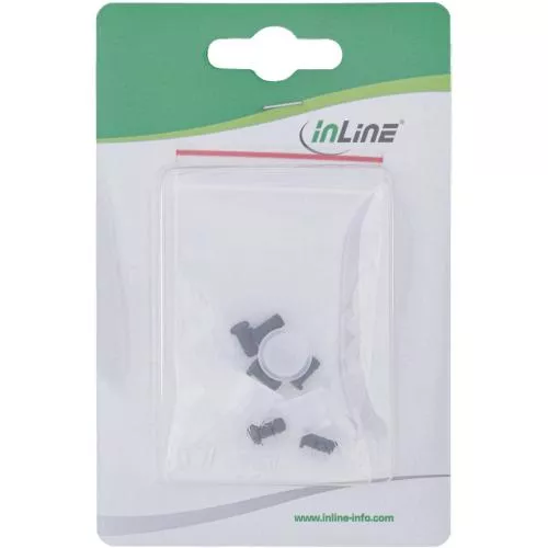 InLine® Staubschutz-Set für Audio-Schnittstellen (Cinch, 3,5mm) 9-teilig