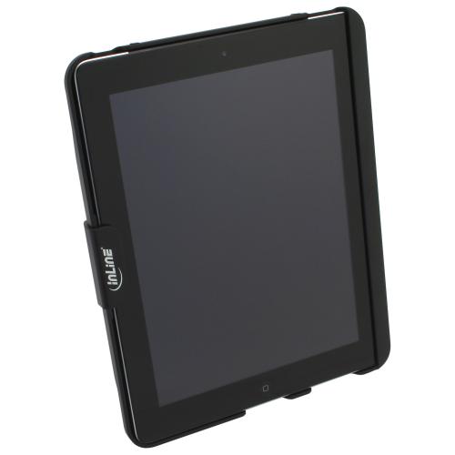 InLine® iPad Halter/Case mit Sicherheitsschloss mit Schlüssel 4,4mm x 2m