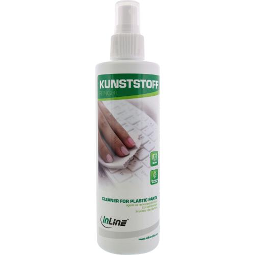InLine® Kunststoffreiniger für Gehäuse Tastatur Maus Pumpspray 250ml