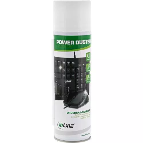 InLine® Power Duster Druckgas Reiniger Spraydose 400ml