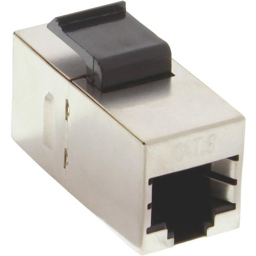 RJ45 Keystone-Modul Cat.6, Buchse/Buchse, Snap-In, geschirmt