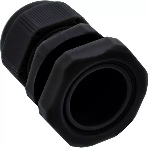 InLine Kabeldurchführung PG 13.5 Nylon IP68 6-12mm schwarz 10 Stück