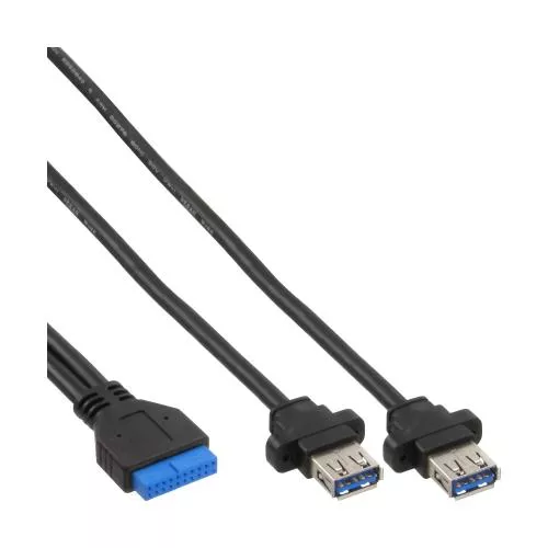 InLine® Mini-PCIe Karte 2x USB 3.0