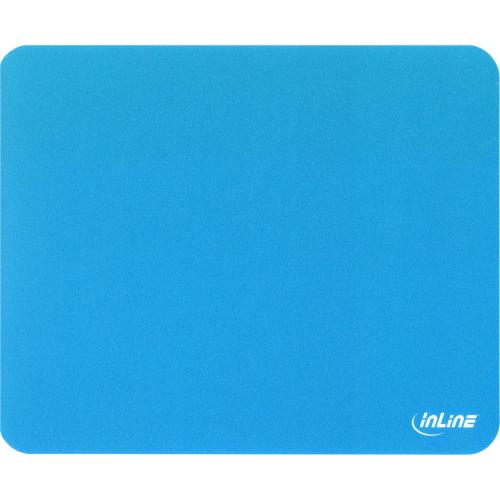 InLine® Maus-Pad antimikrobiell ultradünn blau 220x180x0,4mm