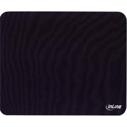 InLine® Maus-Pad Recycled schwarz 230x190x2,5mm