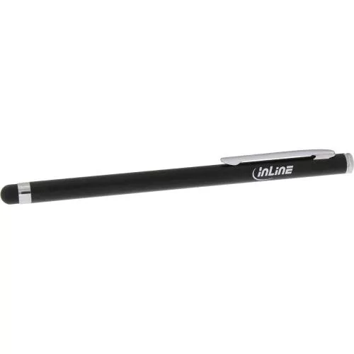 InLine® Stylus Stift für Touchscreens von Smartphone und Tablet schwarz