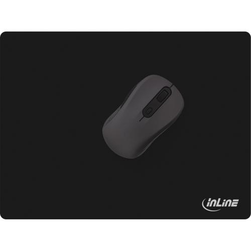 InLine® Maus-Pad Soft Gaming Pad 350x260x3mm schwarz