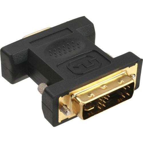InLine® DVI-A Adapter Analog 12+5 Stecker auf 15pol HD Buchse (VGA) vergoldet