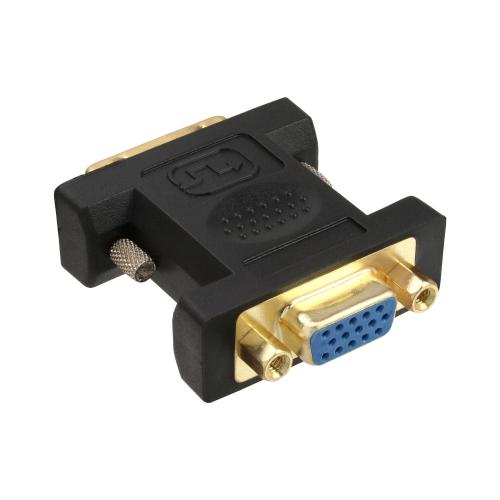 Preview: InLine® DVI-A Adapter Analog 12+5 Stecker auf 15pol HD Buchse (VGA) vergoldet