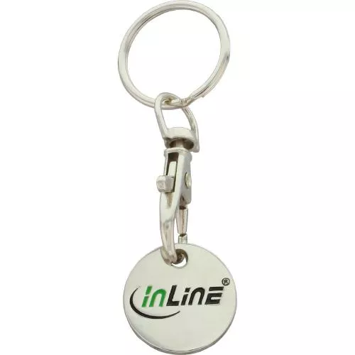 InLine® Einkaufswagen-Chip zweiseitig bedruckt