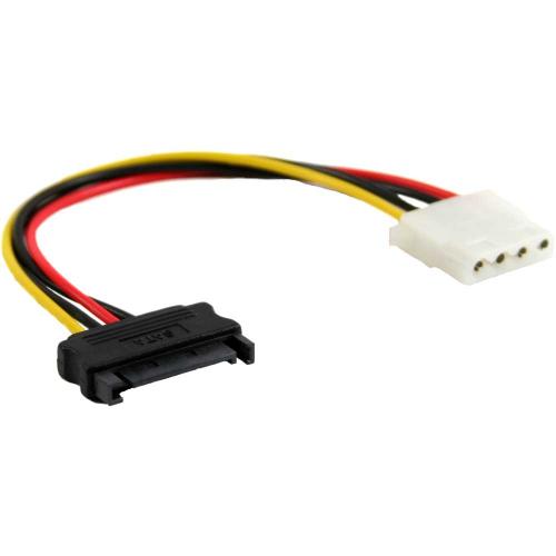 Preview: InLine® SATA Stromadapterkabel 15pol SATA Buchse an 4pol Stecker 0,3m