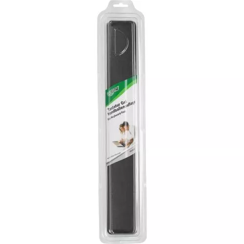 InLine® Tastatur-Pad schwarz Gel Handballenauflage 464x60x23mm