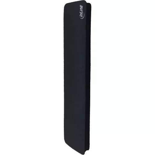 InLine® Tastatur-Pad M schwarz Handballenauflage 360x70x18mm