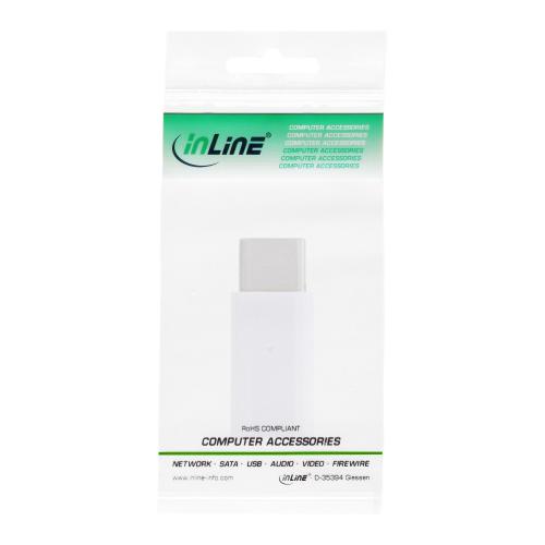 InLine® USB 2.0 Adapter USB Typ-C Stecker auf Micro-USB Buchse