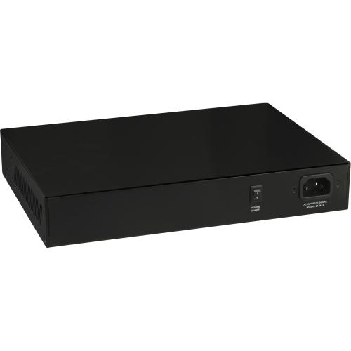 Preview: 8-Port Gigabit PoE+ Switch, lüfterlos, Desktop