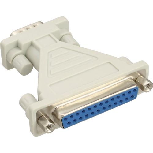 Preview: InLine® AT-Adapter 25pol Sub D Buchse an 9pol Sub D Stecker
