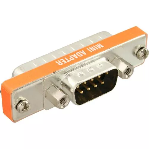 InLine® AT-Adapter 9pol Sub D Stecker an 25pol Sub D Stecker kurz