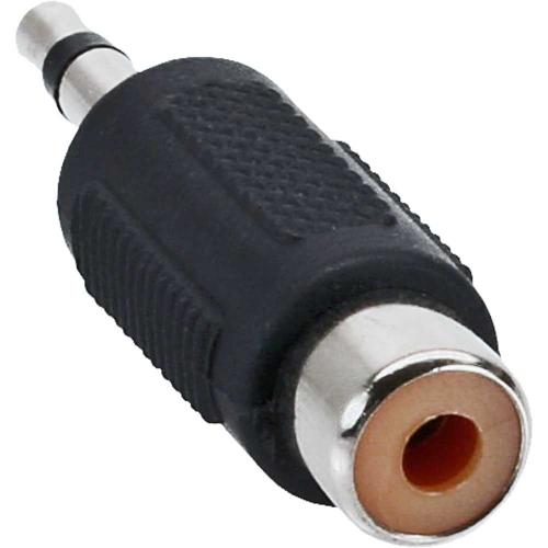 Preview: InLine® Audio Adapter 3,5mm Klinke Stecker an 1x Cinch Buchse Mono