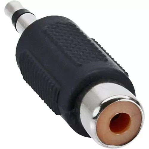 InLine® Audio Adapter 3,5mm Klinke Stecker an 1x Cinch Buchse Mono
