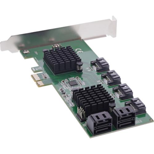 InLine® Schnittstellenkarte 8x SATA 6Gb/s Controller PCIe 2.0 (PCI-Express)