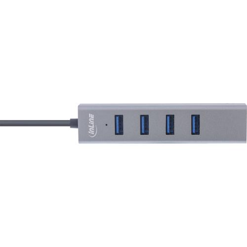 Preview: USB-C 3.2 Multi-Hub – 4x USB-A Ports (5 Gb/s), OTG, Aluminiumgehäuse Preview: USB-C 3.2 Multi-Hub – 4x USB-A Ports (5 Gb/s), OTG, Aluminiumgehäuse