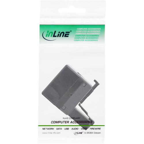 InLine® ISDN Verteiler 1x RJ45 Stecker an 2x RJ45 Buchse ohne Endwiderstand