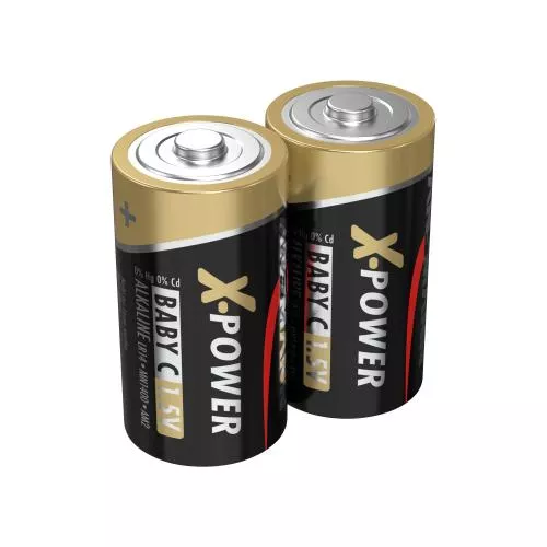 ANSMANN 5015623 Alkaline Batterie Baby C X-Power 7,5mAh 2er-Pack