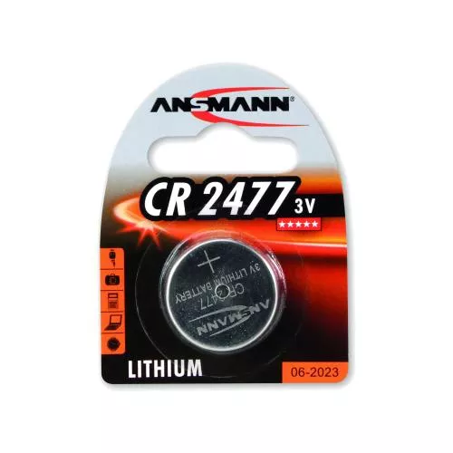 ANSMANN 1516-0010 Knopfzelle CR2477 3V Lithium