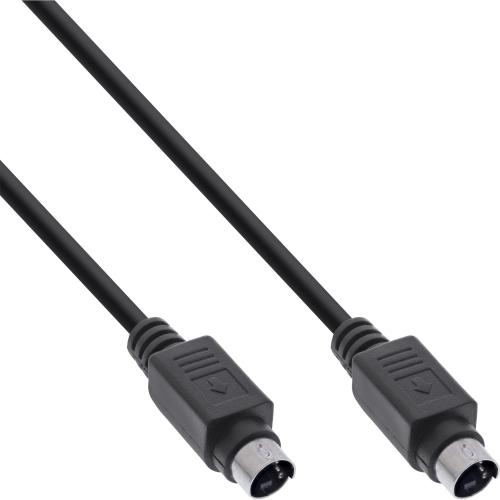 InLine® S-VHS Kabel 4pol mini DIN Stecker / Stecker 2m