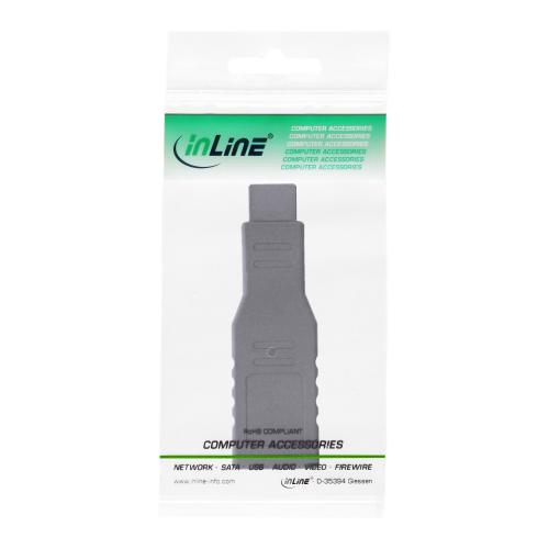 Preview: InLine® FireWire Adapter 6pol Buchse / 9pol Stecker
