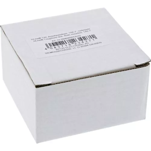 InLine® TAE Anschlussdose TAE-F Unterputz