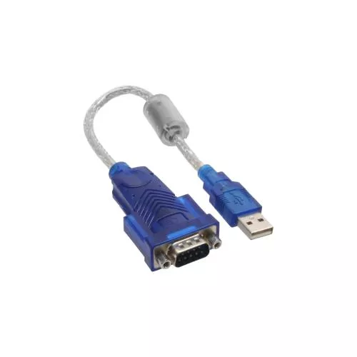 InLine® USB zu Seriell Adapterkabel Premium Stecker A an 9pol Sub D Stecker