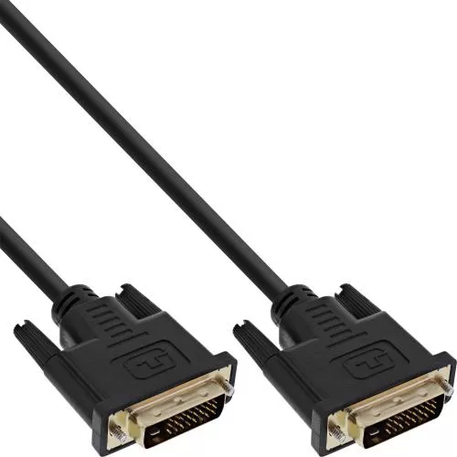 InLine® DVI-D Anschlusskabel Premium digital 24+1 Stecker / Stecker Dual Link