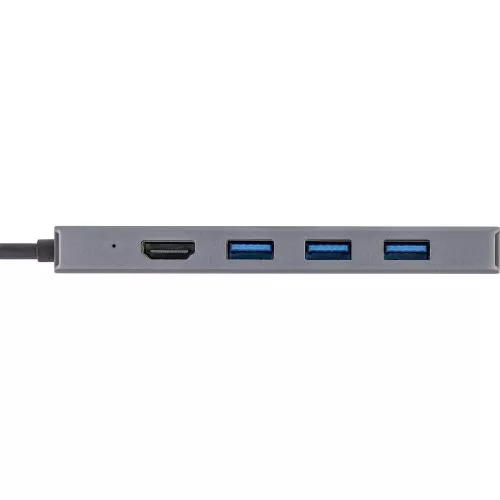 InLine® USB 3.2 Type C Multi Hub (3x USB-A 5Gb/s + USB Type-C (PD 100W) HDMI 4K @ 30Hz OTG