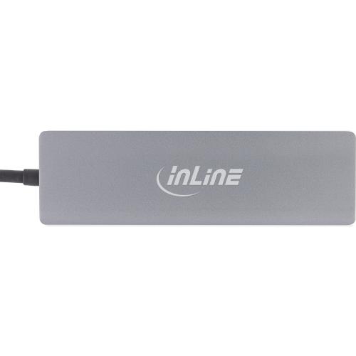 InLine® USB 3.2 Type C Multi Hub (3x USB-A 5Gb/s + USB Type-C (PD 100W) HDMI 4K @ 30Hz OTG