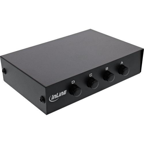 Preview: InLine® Data T-Switch ISDN RJ45 1-4