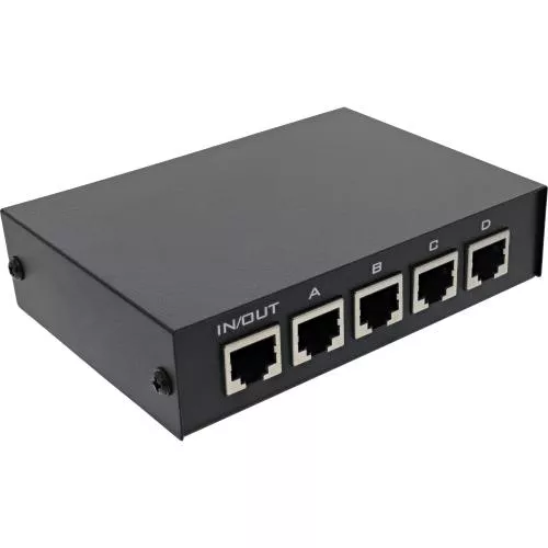 InLine® Data T-Switch ISDN RJ45 1-4