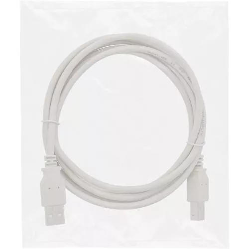 InLine® USB 2.0 Kabel A an B beige 3m bulk