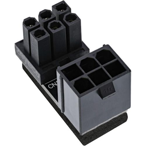 InLine® Stromadapter intern 180° ATX 6pol Stecker / Buchse (gedreht) für Desktop-Grafikkarte