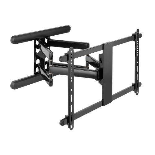 InLine® Premium Aluminium Wandhalterung für Flach-TV (37-80") max. 70kg schwarz