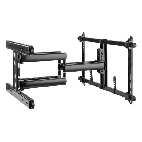 Preview: InLine® Premium Aluminium Wandhalterung für Flach-TV (37-80") max. 70kg schwarz