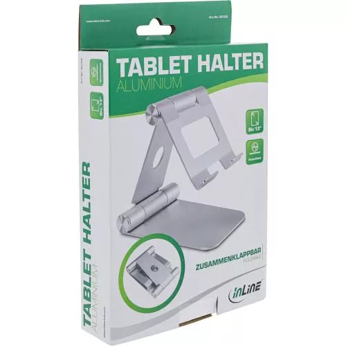 InLine® Aluminium Tablet Halter universell bis 13"